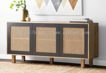 TC 007 - RATTAN TV CONSOLE