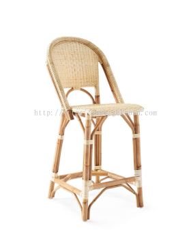 RBS 024 - RATTAN BAR STOOL