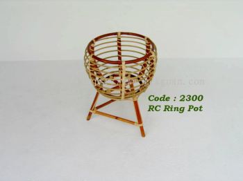 RACK 005 - RATTAN FLOWER POT RACK