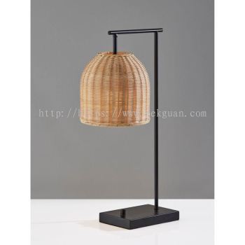 STA 013 - RATTAN TABLE LAMP