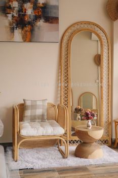 MIR 056 - RATTAN MIRROR