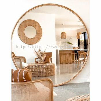 MIR 066 - RATTAN MIRROR