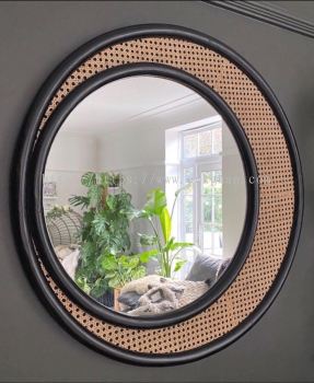 MIR 072 - RATTAN MIRROR