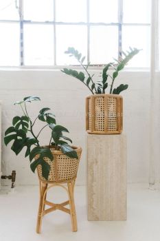 RAP 010 - RATTAN PLANTER