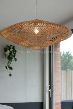 Next Natural Bali Easy Fit Lamp Shade -  Brown