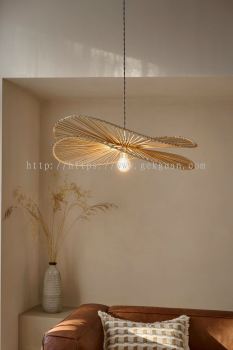 Natural Tahiti Wave Lamp Shade 