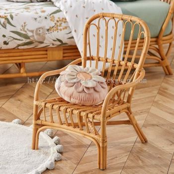 Adairs Kids Cleo Natural Rattan Mini Chair