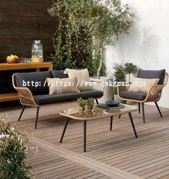 TRS 001 - RATTAN TERRACE SET