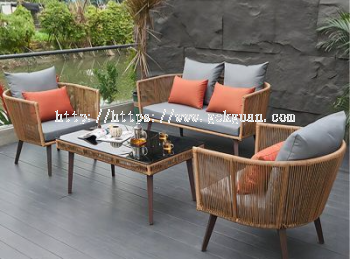 TRS 008 - RATTAN TERRACE SET