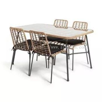 TRS 014 - RATTAN TERRACE SET