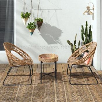 TRS 027 - RATTAN TERRACE SET