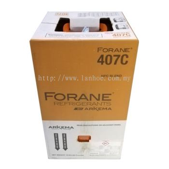 Forane R407C X 11.3KG HFC Refrigerant Gas