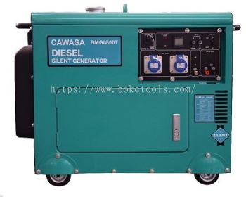 BMG6800T CAWASA SILENT DIESEL GENERATOR 220V (115/220V)