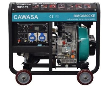 Boke Tools Machinery Pte Ltd : BMG6800XE  CAWASA DIESEL GENERATOR