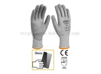 Boke Tools Machinery Pte Ltd : (AVAILABLE IN PIONEER BRANCH) INGCO HGCG01-L Cut-Resistance Gloves