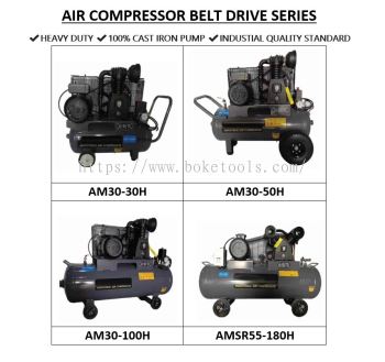 Boke Tools Machinery Pte Ltd : AIR COMPRESSOR BELT DRIVE SERIES