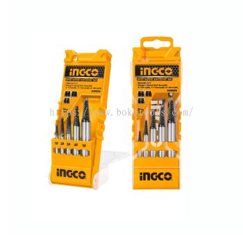 INGCO ASE008 5PCS Screw Extractor Set