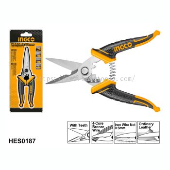 INGCO HES0187 Electrician's Scissors