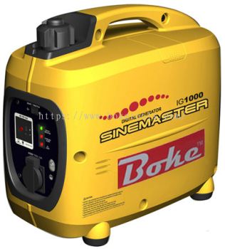 Boke Tools Machinery Pte Ltd : IG1000 Digital Petrol Generator