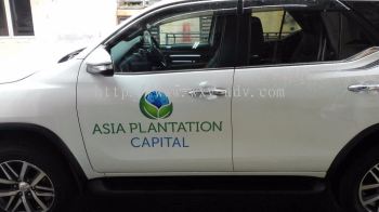 Asia Plantation Capital Car Sticker