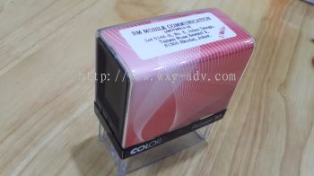 BM Mobile Communication Rubber Stamp