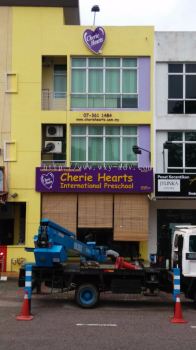 Cherie Hearts International Pre-School PVC Signage