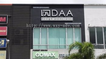 DAA Design Associates Stainless 白钢立体字招牌