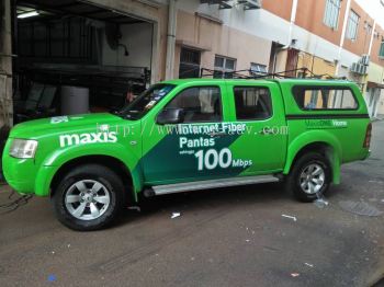 maxis van sticker