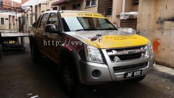 propest solution hilux sticker