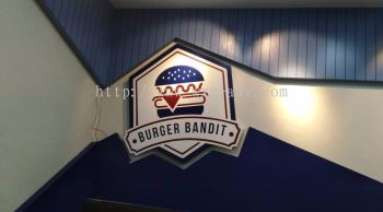 Burger Bandit 立体标志招牌