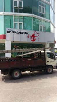 BP Diagnostik Polycarbonate Signage