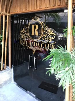 Ratchada Club全彩打印粘纸