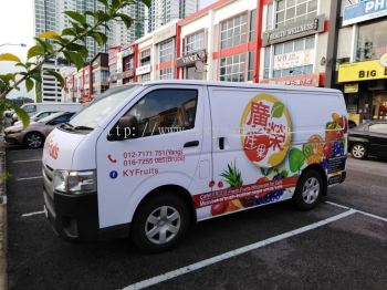 Kwang Yang Fruits & Gift Sdn Bhd Van Sticker