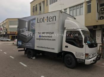 Lotten Lorry sticker