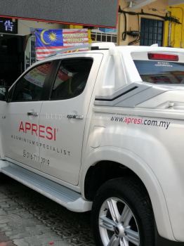 APRESI car sticker