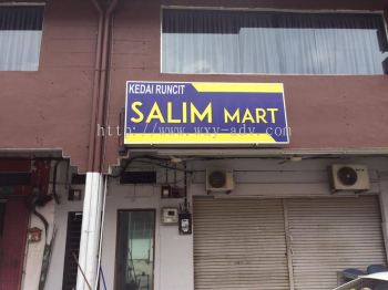 Salim Mart Light Box Signboard