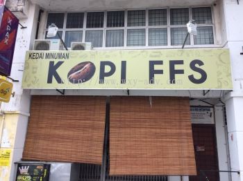 Kopi FFS Polycarbonate Signage