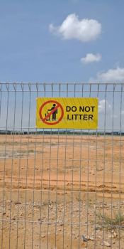 DO NOT LITTER ʾ