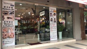 The Hair History Salon 全彩打印粘纸