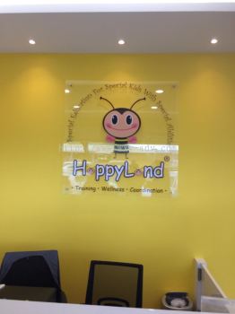 Happyland Acrylic Signage