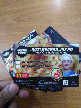 ROTI SEGERA JAKPO Label Sticker