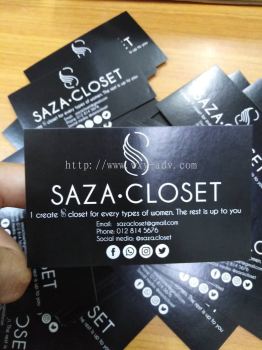 SAZA CLOSET 标签粘纸