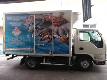 GUAN SENG FROZEN FOOD TRADING Lorry sticker