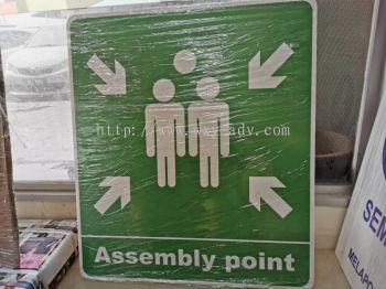 Assembly Point Safety Sign