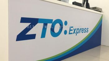 ZTO Inkjet Sticker