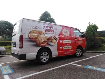 Ming Ang Confectionery Van Sticker