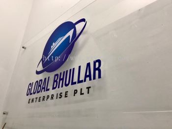 GLOBAL BHULLAR 亚克力牌