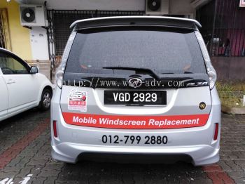 UNIWINDSCREEN Car Sticker