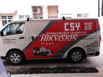 CSY AUTOMATION & ALARM SDN. BHD. 货车粘纸