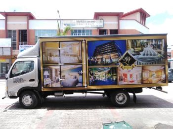 THE LACE BOUTIQUE HOTEL Lorry sticker